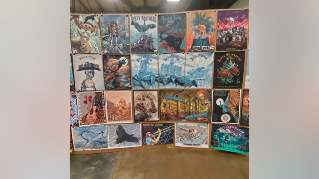 SXSW 2022: Concert posters & artists at Flatstock 77