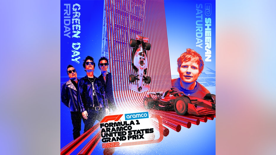 Green Day will take COTA’s Germania Insurance Super Stage on Friday, October 21. Ed Sheeran will perform at the Circuit of The Americas on Saturday, October 22. 