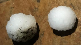Historic size? National Weather Service to study large hail found in Texas