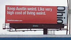 Ohio billboards in Austin try to lure Austinites to Buckeye State