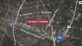 Person on scooter dies after crash with vehicle in East Austin