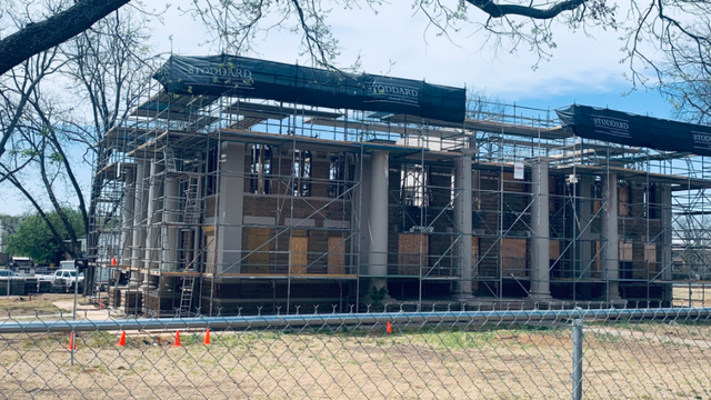 Rebuilding underway at Mason County Courthouse following fire in February 2021