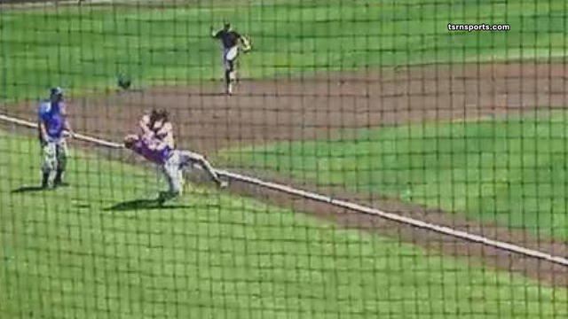 Weatherford college pitcher tackles opponent during baseball game, video shows