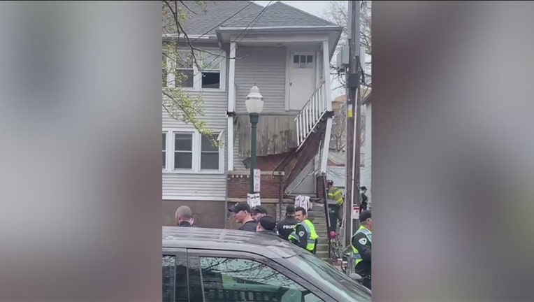 Porch collapse during Mifflin Street Block Party in Madison