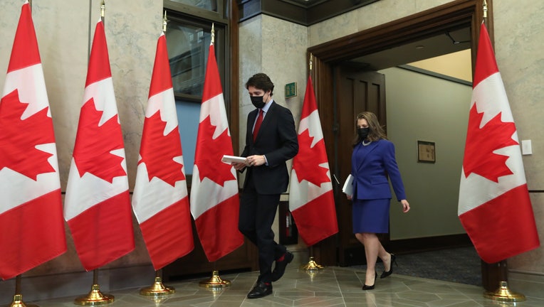 Canadian Finance Minister Chrystia Freeland Presents Federal Budget