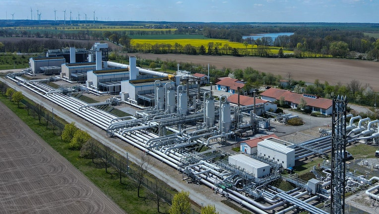 Ukraine war - compressor station for Russian natural gas