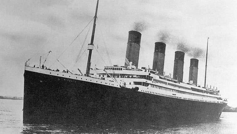 Titanic Titanic on Maiden Voyage
