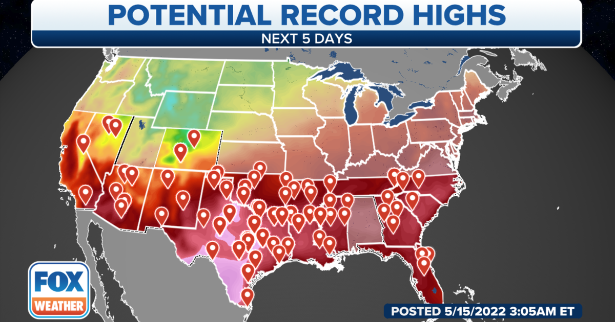 More record-high temperatures expected across sweltering South | FOX 7 ...