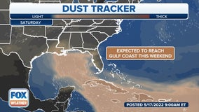 First Saharan dust plume of season rolling off Africa will reach US by this weekend