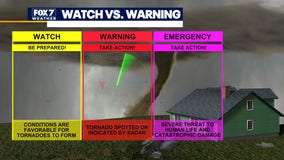 Watch vs. Warning: Here are the differences between these weather terms that could save your life