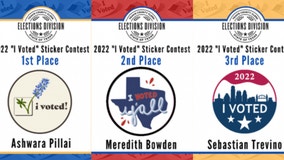 Travis County voters to receive new sticker designed by UT Austin junior in November