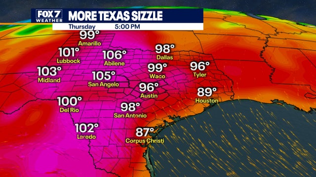 Record high temps to be challenged again, relief on its way