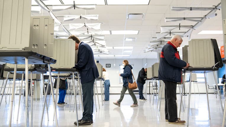 Republican Ohio Senate Candidate Matt Dolan Votes Early In Primary Election