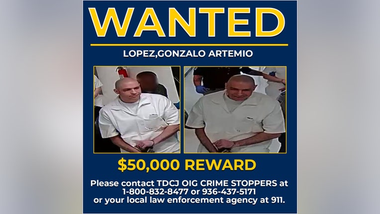 Gonzalo Lopez wanted poster