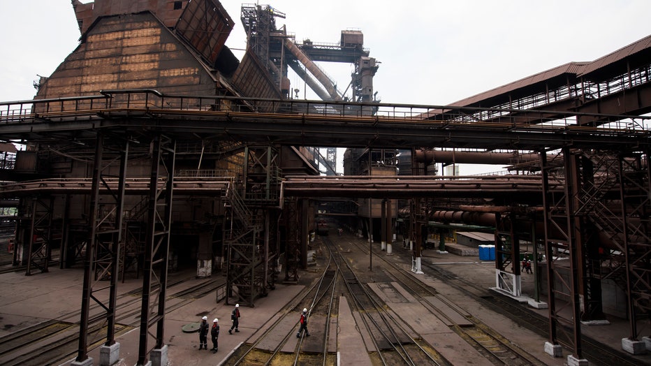 Azovstal steelworks in Mariupol