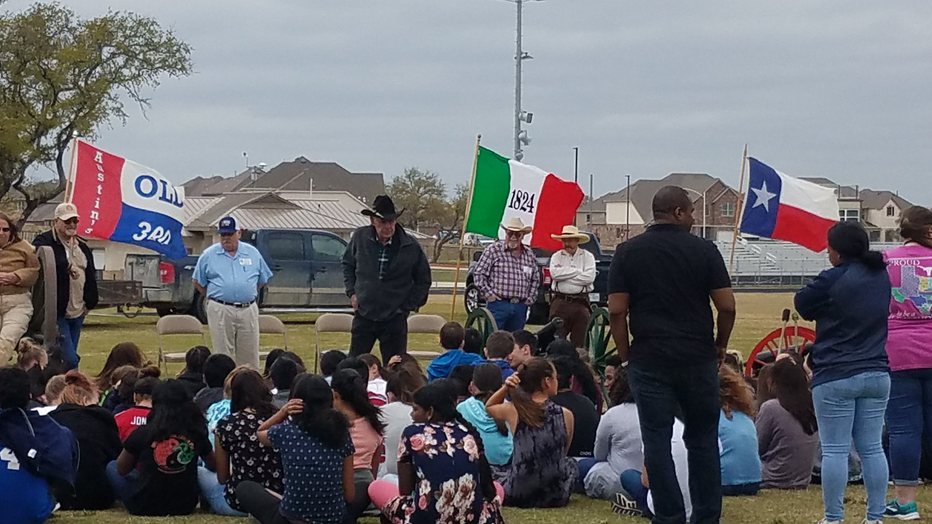 Don't be alarmed if you hear cannon fire or musket shots in Round Rock. The seventh-grade students at Pearson Ranch Middle School will be enjoying the demonstrations from 1 p.m. to 3 p.m. today.