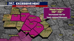 Excessive Heat Warning issued for Central Texas through Sunday