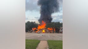 One person injured in fire following Fayette County church explosion