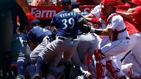 Mariners' Jesse Winker, J.P. Crawford, Julio Rodriguez suspended by MLB after brawl with Angels