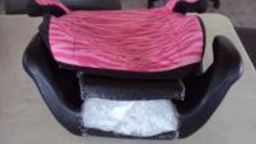$60K worth of meth found hidden inside child booster seats