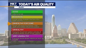 Air quality will be at unhealthy levels for sensitive groups as triple digit temps continue