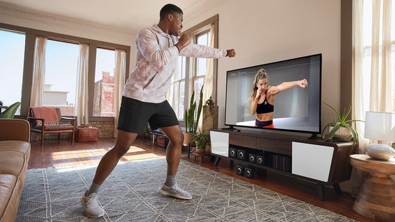 Peloton holding free strength class in Domain NORTHSIDE