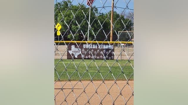 3 late Uvalde elementary students honored during baseball game
