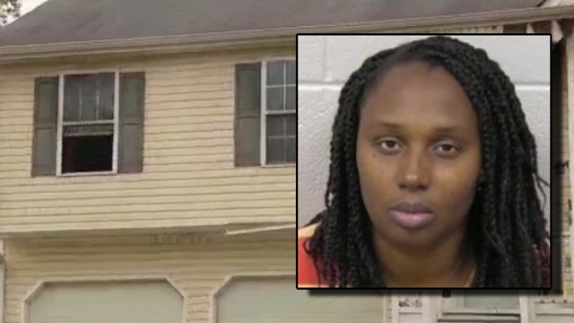 3 children dead after woman allegedly tried to stab kids during house fire, sheriff's office says