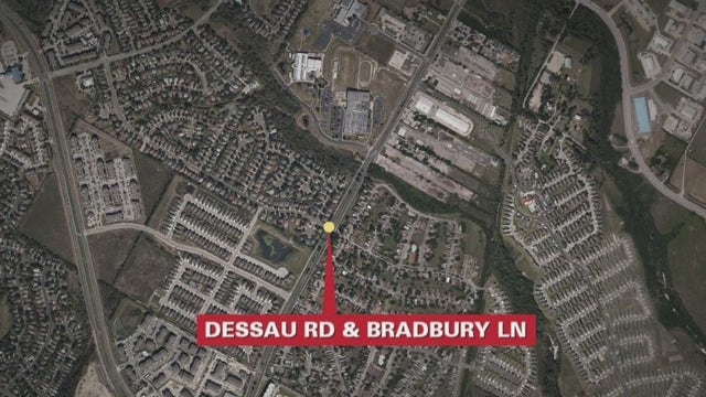 1 person hospitalized after vehicle pinned under bus in North Austin