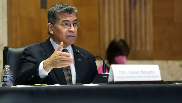 HHS Secretary Becerra Testifies Before A Senate Committee