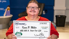 Man wins second lottery prize at same location six years apart