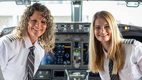 Mother, daughter both pilot Southwest flight: 'It's been a dream come true'
