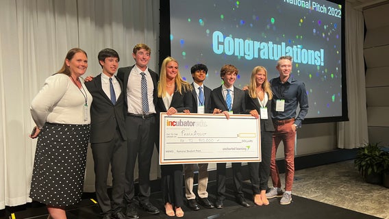 Westlake HS students selected for funding at National Pitch competition