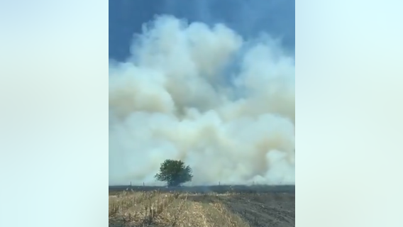 Multiple agencies work to contain 60+ acre brush fire in northeast Travis County