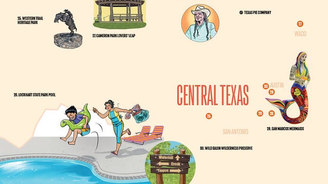 Texas Parks and Wildlife's outdoor scavenger hunt is the perfect summer family activity