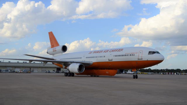 Austin Airtanker Base activated to assist with wildfire activity across Texas