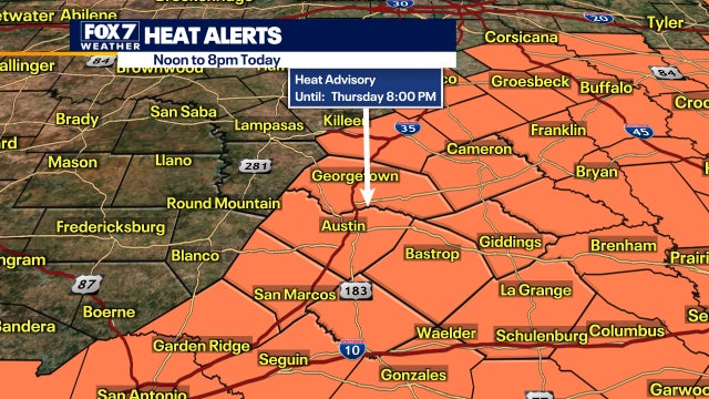 Heat advisory for half of Central Texas, rain and relief on the way?
