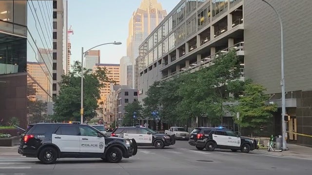Suspicious package investigation in downtown Austin