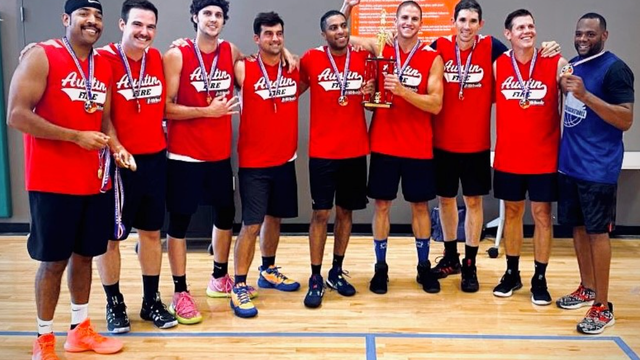 Pickleball, basketball gold for Austin Fire at Texas Firefighter Olympics