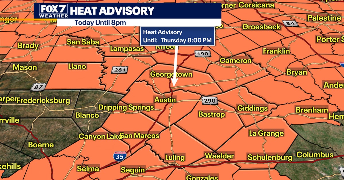 Dangerous heat, humidity prompts Heat Advisory for most of Central ...
