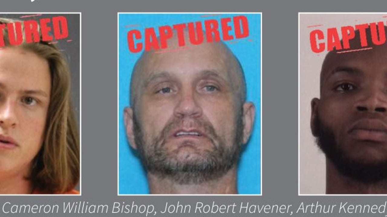3 of Texas' Top 10 Most Wanted Fugitives back in custody
