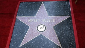 Late rapper Nipsey Hussle posthumously honored with Hollywood Walk of Fame star