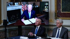 Biden signs executive order aimed at protecting travel for abortion
