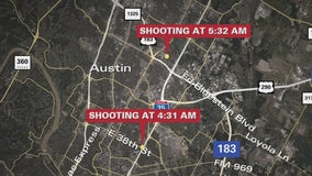 3 separate shootings in Austin within hours of each other, police investigate