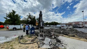 Police: Man steals excavator, illegally rips up ground at grocery store