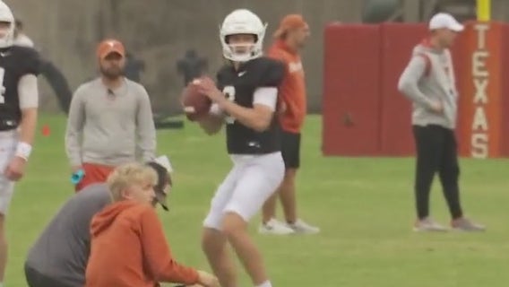 Texas Longhorns football team kicks off preseason camp