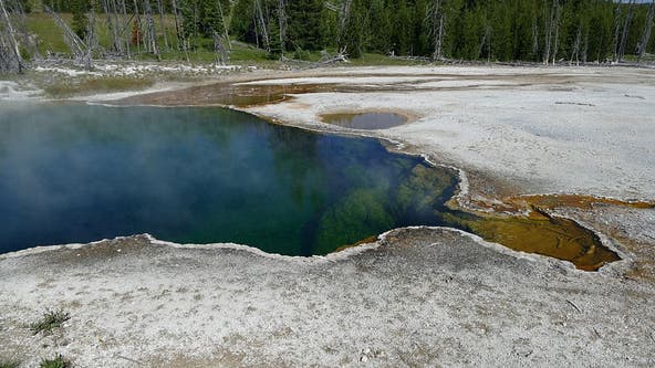 Part of human foot, in a shoe, found floating in Yellowstone hot spring