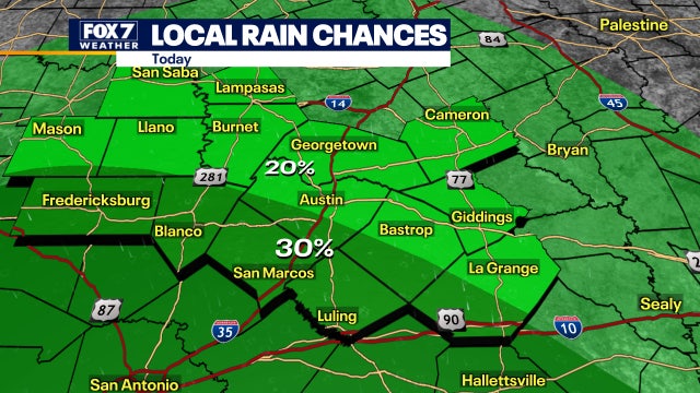 Fewer clouds and showers, high humidity will make temps feel hotter