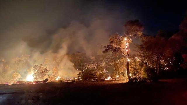 Hermosa Fire near Wimberley about 35% contained, some homes evacuated