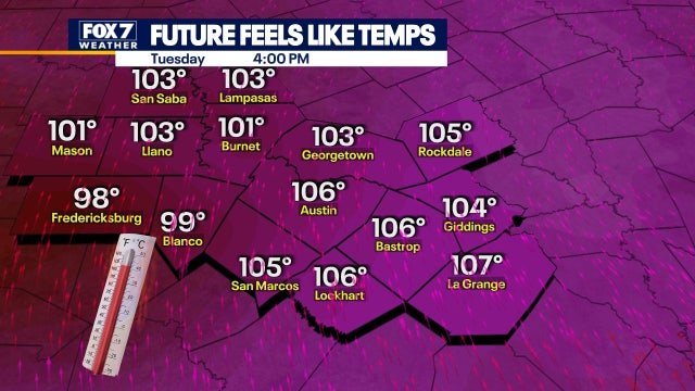 Triple digit streak continues but cooler temps possibly on the way